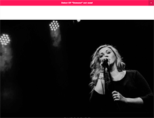 Tablet Screenshot of carlyjohnsonmusic.com
